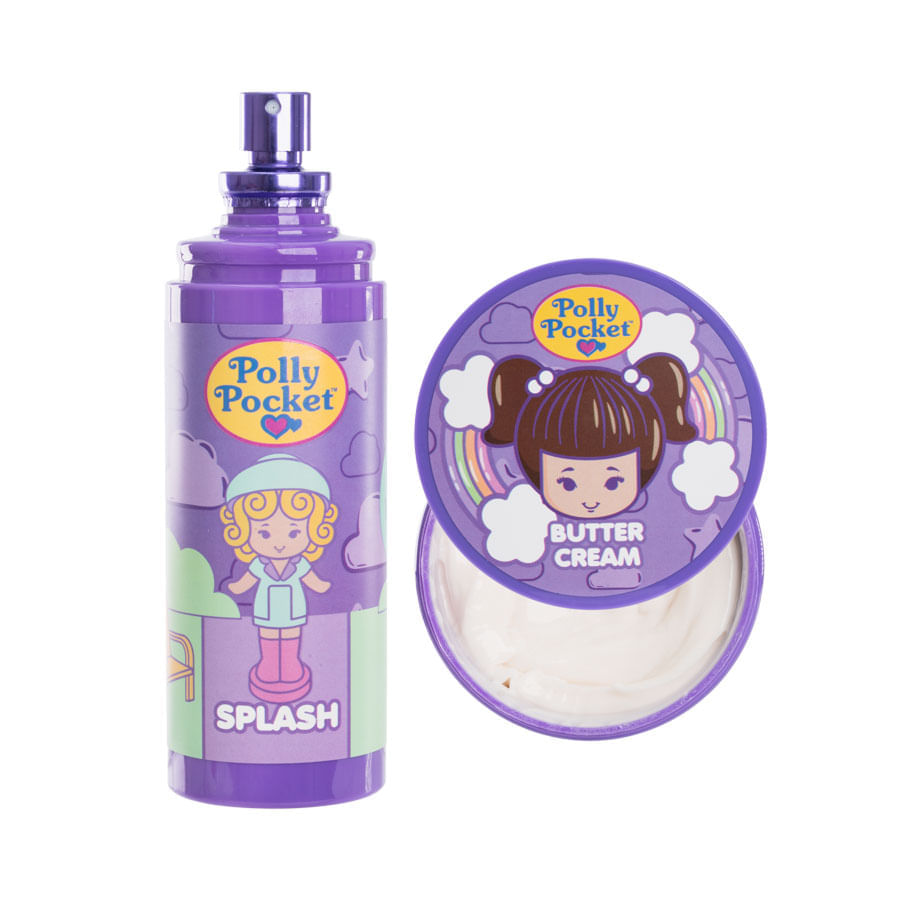 Kit Corporal Polly Pocket Morado Ref MT2397